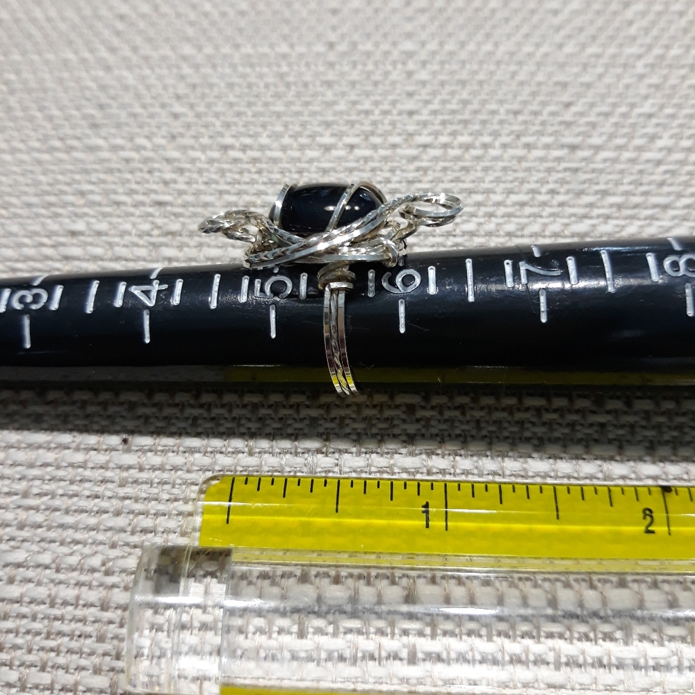 925 Sterling Silver Wired Ring - image 3